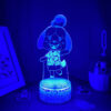 Animal Crossing Game Character Isabelle 3D Led Night Lights Cool Gifts for Kids Bedroom Bedside Decoration 5 - Animal Crossing Merchandise