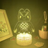 Animal Crossing Game Character Owl Celeste 3D Led Neon Night Lights Cool Gifts for Kids Bedroom 3 - Animal Crossing Merchandise