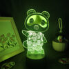 Animal Crossing Game Character Tom Nook 3D Led Lamps RGB Night Lights Cool Gifts for Kids 1 - Animal Crossing Merchandise