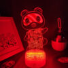 Animal Crossing Game Character Tom Nook 3D Led Lamps RGB Night Lights Cool Gifts for Kids 3 - Animal Crossing Merchandise