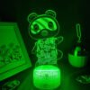 Animal Crossing Game Character Tom Nook 3D Led Lamps RGB Night Lights Cool Gifts for Kids 4 - Animal Crossing Merchandise