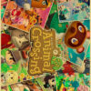 Buy Three Get Four Animated Game ANIMAL CROSSING Poster Retro Brown Paper Poster Living Room Study 3 - Animal Crossing Merchandise