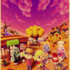 Buy Three Get Four Animated Game ANIMAL CROSSING Poster Retro Brown Paper Poster Living Room Study 8 - Animal Crossing Merchandise