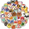 kf H112977410da24798a9519c2b12ad9815c 10 30 50PCS Funny Game Animal Crossing Waterproof Stickers Decals Motorcycle Luggage Guitar Skateboard Cartoon Classic - Animal Crossing Merchandise