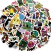 kf H49dd884faff94ecb9c3334296411f218W 10 30 50 100PCS Cartoon Animal Crossing Stickers For Waterproof Decal Laptop Motorcycle Luggage Snowboard Phone - Animal Crossing Merchandise