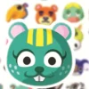 kf He2fcd0c0fce0491d831efb003e71cf7b3 10 30 50PCS Funny Game Animal Crossing Waterproof Stickers Decals Motorcycle Luggage Guitar Skateboard Cartoon Classic - Animal Crossing Merchandise