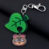 kf S0783e3538ff94debbd535c1b5338b296M Game Animal Crossing Keychain Cartoon Acrylic Pendant Keyring Fans Accessories Chirstmas Badge Gifts - Animal Crossing Merchandise