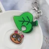 kf S24e573278d274a58abb8d27b159113eeZ Game Animal Crossing Keychain Cartoon Acrylic Pendant Keyring Fans Accessories Chirstmas Badge Gifts - Animal Crossing Merchandise