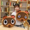 kf S2b151f24ccad442bb4e2ec8588e934c0S 3 Style Animal Crossing Plush Pillow Doubutsu No Mori Cofa Cushion Tom Nook Foxes Anime Stuffed - Animal Crossing Merchandise