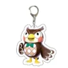 kf S46d6f0e349e6443e82ba0c4218b68accd Animal Crossing Acrylic Keychain Anime Perch Turnip Bag Pendant Key Chain Kids Toy Kawaii Key Ring - Animal Crossing Merchandise