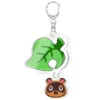 kf Sa67a4f07caba4384812eb60eb638c569l Animal Crossing Acrylic Keychain Anime Perch Turnip Bag Pendant Key Chain Kids Toy Kawaii Key Ring - Animal Crossing Merchandise