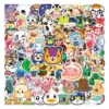 kf Seff27fa2e27d400aafc0496cf91b0331C 100PCS Game Animal Crossing Graffiti Stickers Cartoon Decals Scrapbook Diary Laptop Phone DIY Sticker for Kids - Animal Crossing Merchandise