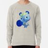 ssrcolightweight sweatshirtmensoatmeal heatherfrontsquare productx1000 bgf8f8f8 28 - Animal Crossing Merchandise