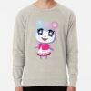 ssrcolightweight sweatshirtmensoatmeal heatherfrontsquare productx1000 bgf8f8f8 30 - Animal Crossing Merchandise