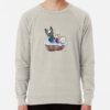 ssrcolightweight sweatshirtmensoatmeal heatherfrontsquare productx1000 bgf8f8f8 31 - Animal Crossing Merchandise