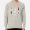 ssrcolightweight sweatshirtmensoatmeal heatherfrontsquare productx1000 bgf8f8f8 54 - Animal Crossing Merchandise