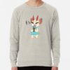 ssrcolightweight sweatshirtmensoatmeal heatherfrontsquare productx1000 bgf8f8f8 65 - Animal Crossing Merchandise