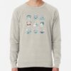 ssrcolightweight sweatshirtmensoatmeal heatherfrontsquare productx1000 bgf8f8f8 7 - Animal Crossing Merchandise