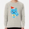 ssrcolightweight sweatshirtmensoatmeal heatherfrontsquare productx1000 bgf8f8f8 86 - Animal Crossing Merchandise